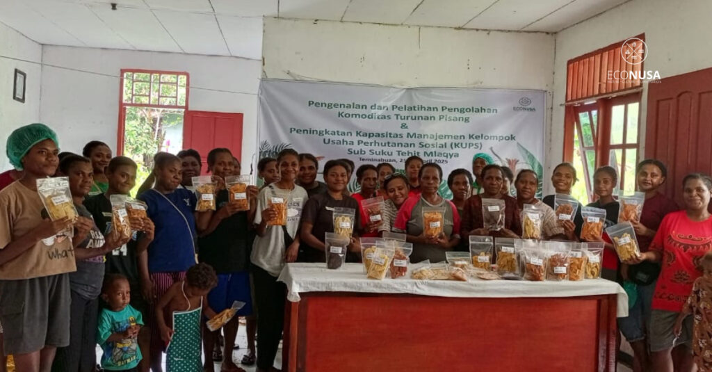 pelatihan keripik pisang